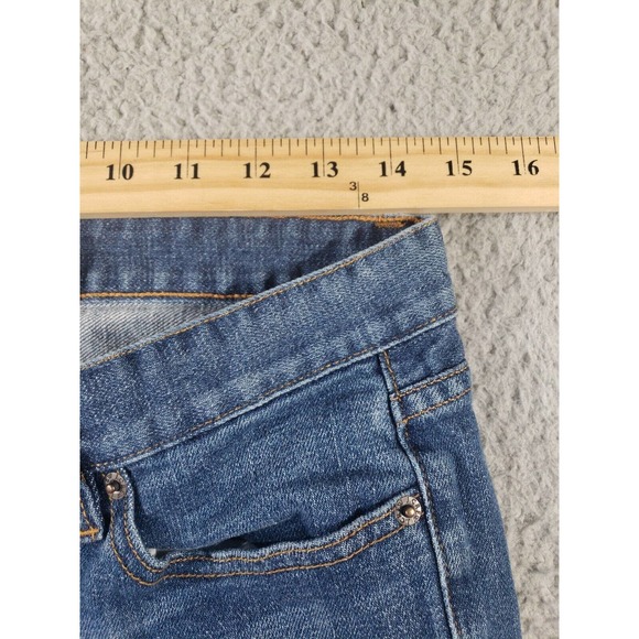 J Crew Jeans Women's 29 S Blue Denim Bootcut Cotton Stretch Medium Wash 29x30 - Picture 6 of 16